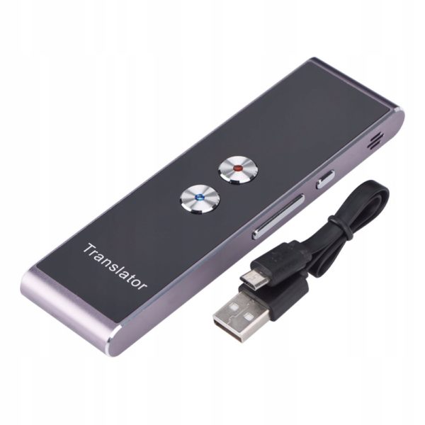 Tłumacz elektroniczny T8+ - 30 języków - Bluetooth - obrazek 2