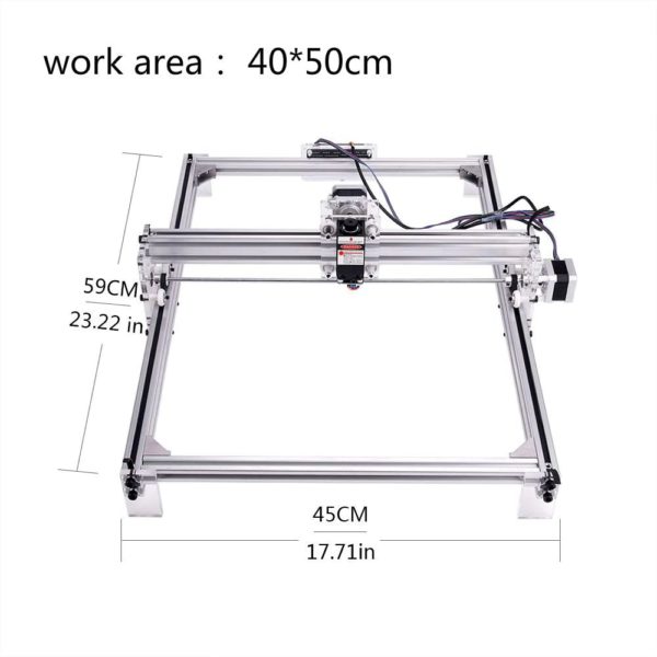 Ploter laserowy Grawer TwoTwindo montażu 65 x 50 cm - Obrázok 3