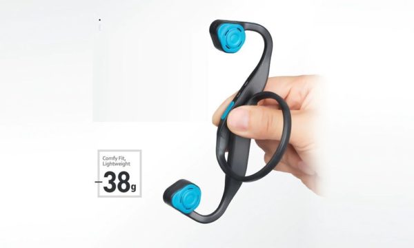 Słuchawki bezprzewodowe kostne F1 Bluetooth IP55 - Obrázok 2