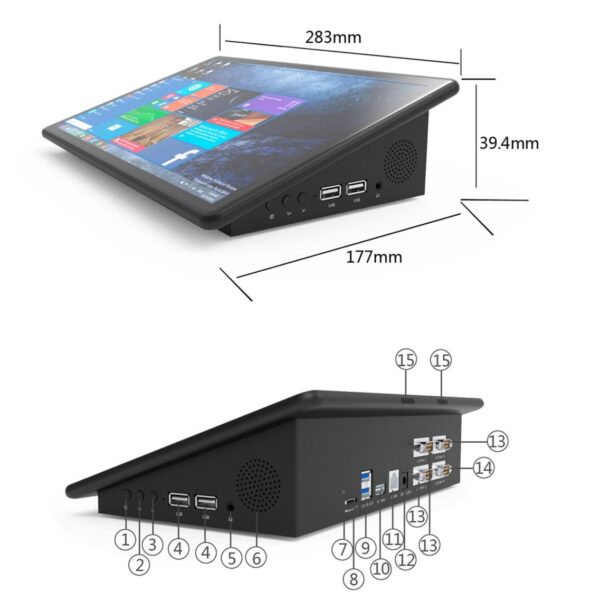 All-In-One Chipol F11 4/64GB Win10 RS232/RS485 – Image 6