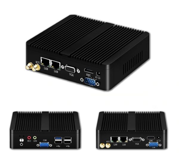 Komputer przemysłowy Chipol X30C Intel N2830 - 2x RS232 + 2x LAN