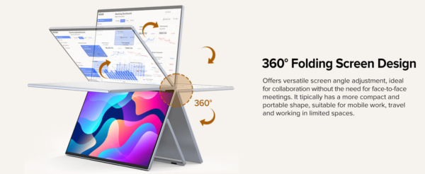 Monitor przenośny z podwójnym wyświetlaczem 15,6" Dual 1920x1080 VESA – Image 10