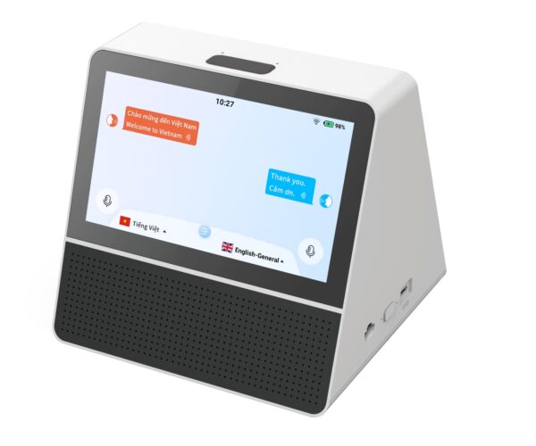 Stacjonarny translator mowy Chipol XF4 - 121 języki, Wifi+RJ45