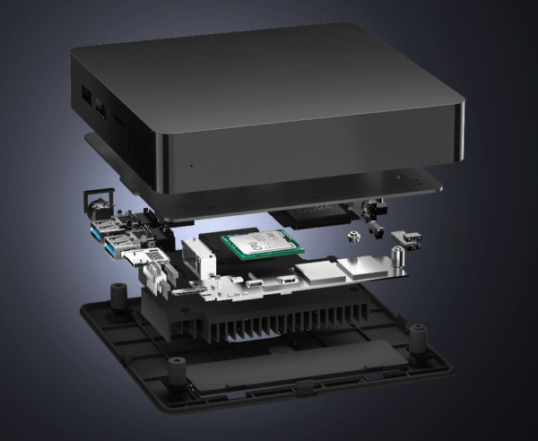 Mini PC B20G/A N3350 6/64GB Windows 10 pasywny – Bild 3