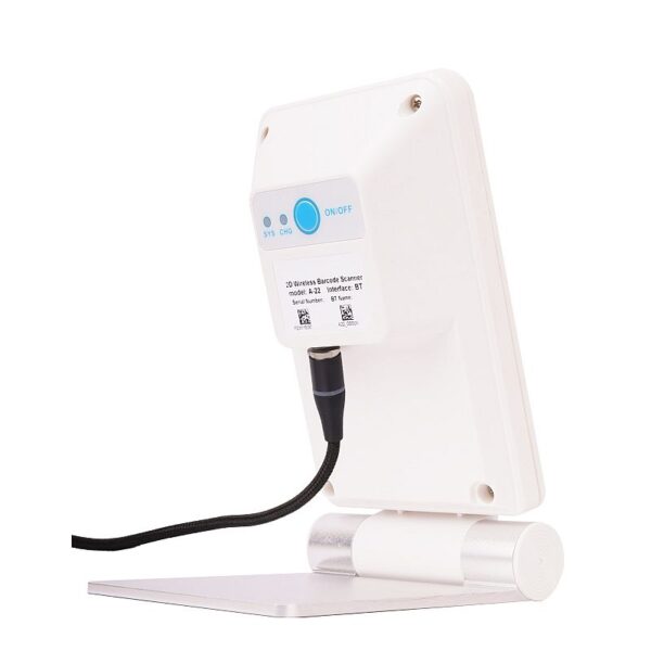 Przenośny skaner kodów QR A22 Bluetooth+2,4GHz - Obrázok 3