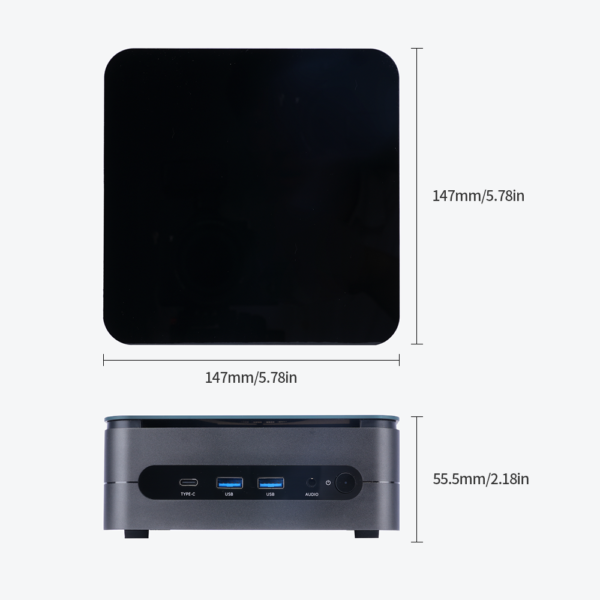 Mini PC F1M i9-11900H 16GB 512GB Windows 11 PRO - Obrázek 2