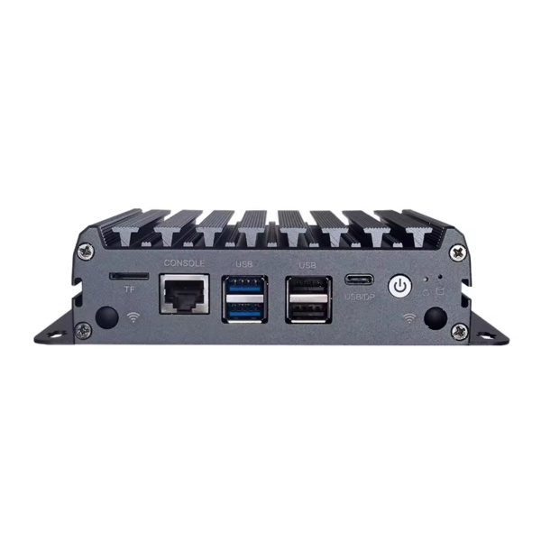 Mini PC Industrial ZK40 N100 DDR5 4LAN+CON 4USB HDMI DP USB-C WiFi - Image 4