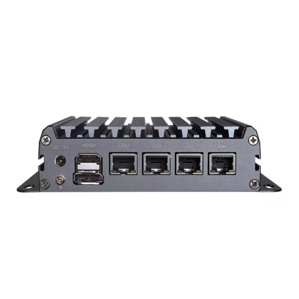 Mini PC Industrial ZK40 N100 DDR5 4LAN+CON 4USB HDMI DP USB-C WiFi - Image 5