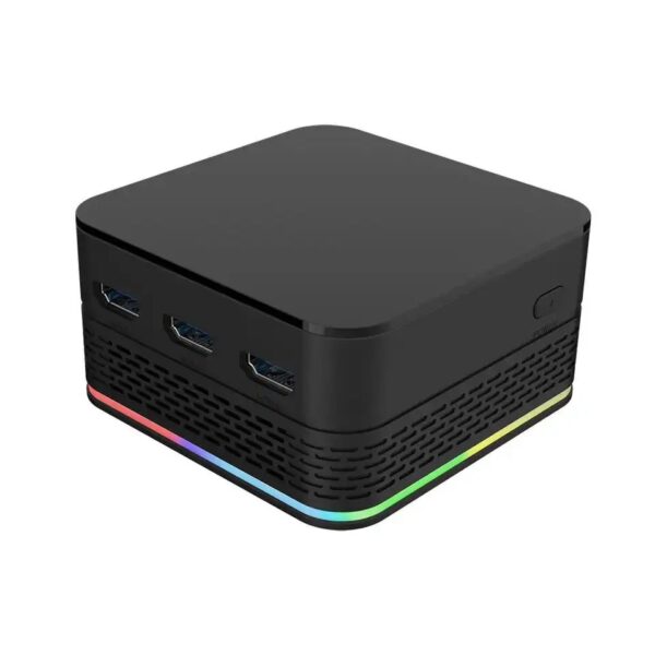 Mini PC Chipol T9 Plus N100 16GB DDR5 512GB SSD 3xHDMI 3xUSB 2xLAN - зображення 2