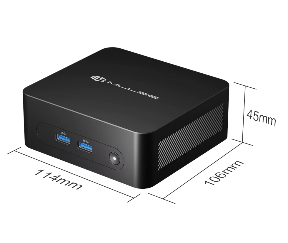 Mini PC MLLSE M2 Plus 5205U 8/256GB Win11 - obrazek 4