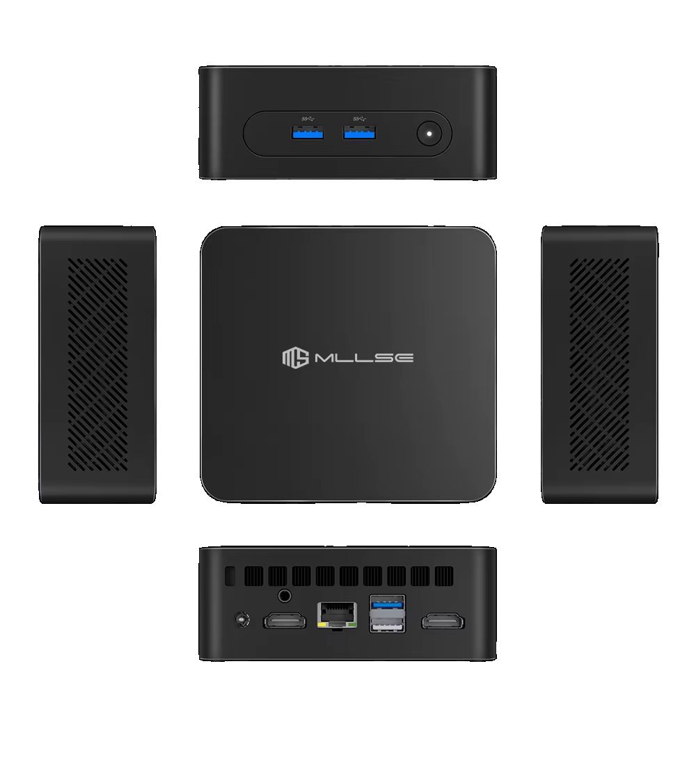 Mini PC MLLSE M2 Plus 5205U 8/256GB Win11 - obrazek 3