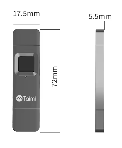 Pendrive szyfrowany fingerprint NK 64GB AES256 - obrazek 7